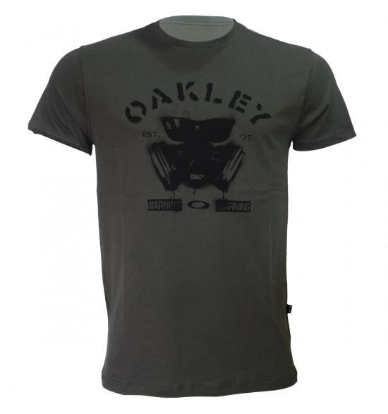 Camiseta Oakley Glassmask Shirt Verde Militar