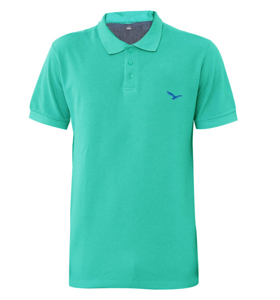 Rx Camisa Polo Alma de Praia Verde Lisa