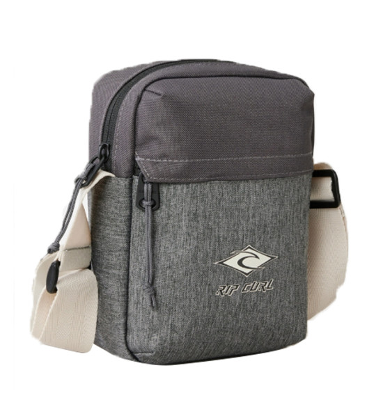 Shoulder Bag Rip Curl No Idea Pouch Icons Surf Grey Heather - 2