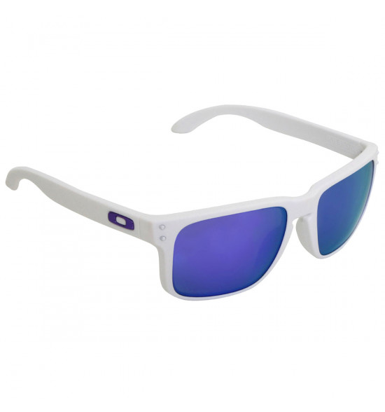 Óculos Oakley Holbrook Matte White/ Lente Violet Iridium - 3