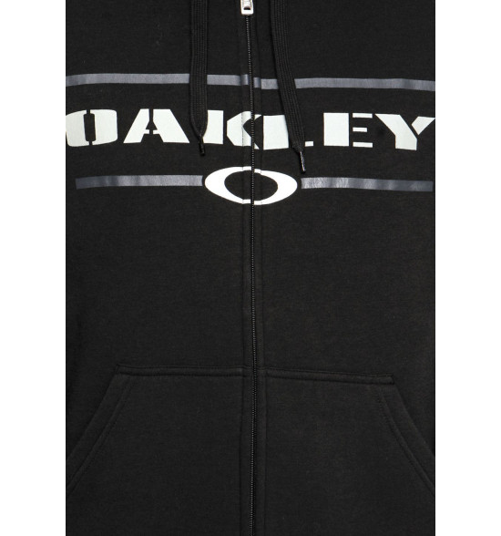 Moletom Oakley Stacker Fleece Preto LANÇAMENTO EM OFERTA - 3
