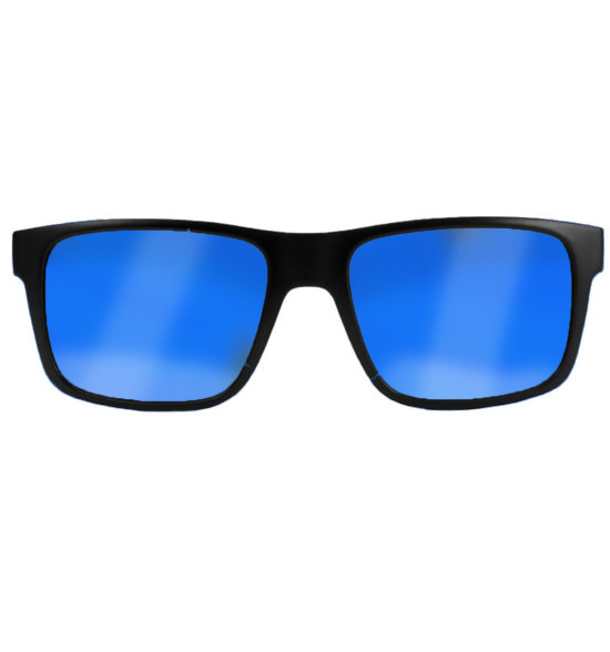 Óculos Evoke For You DS12 BR12 Black Matte/Lente Saphire Espelhada - 2