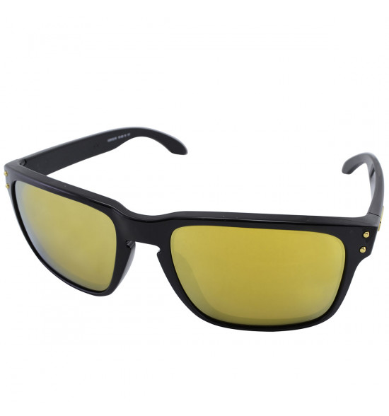 Óculos Oakley Holbrook Shaun White Polished Black/Lente 24k Iridium