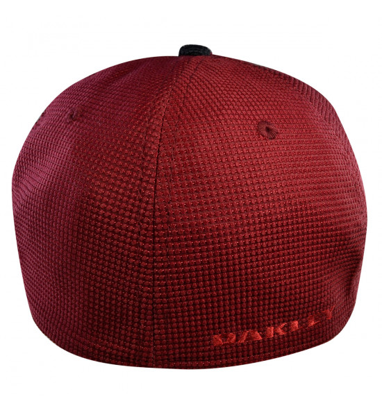 Boné Oakley Metal Gascan 2.0 Vermelho com Preto LANÇAMENTO - 2