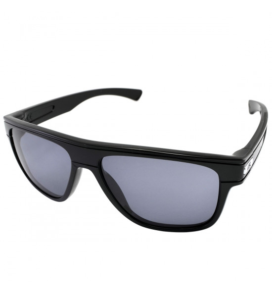 Óculos Oakley Breadbox Polished Black/Lente Warm Grey