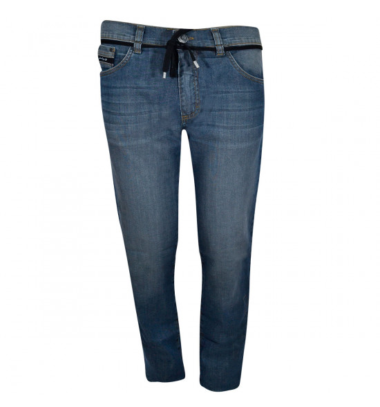 Calça Jeans Mormaii Denim Blue Regular Fit LANÇAMENTO EM PROMOÇÃO - 8