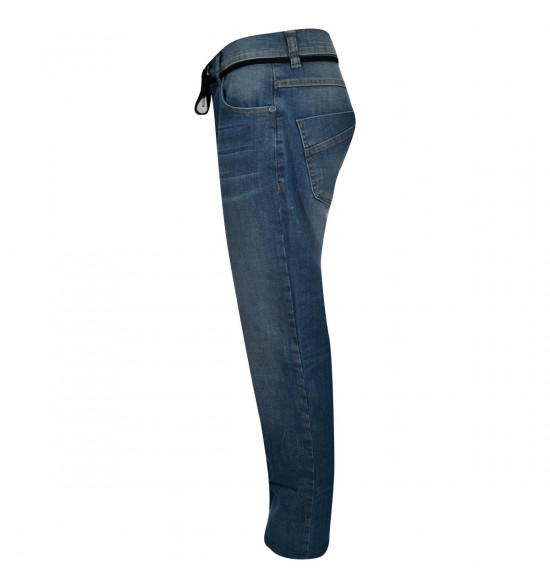 Calça Jeans Mormaii Denim Blue Regular Fit LANÇAMENTO EM PROMOÇÃO - 5