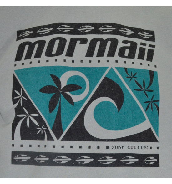 Moletom Mormaii Careca Fechado Surf Culture Cinza LIQUIDAÇÃO - 2