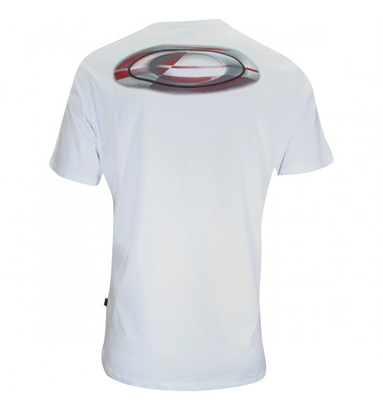 Camiseta Oakley Bartack Fusion Icon Tee Branca PROMOÇAO - 3