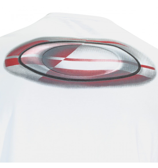 Camiseta Oakley Bartack Fusion Icon Tee Branca PROMOÇAO - 4