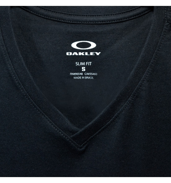 Camiseta Oakley Gascan Flag Preta PROMOÇÃO - 2