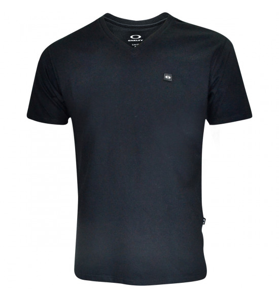 Camiseta Oakley Gascan Flag Preta PROMOÇÃO