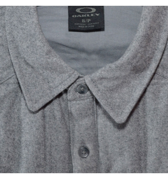 Jaqueta Oakley Johnston Woven CInza LANÇAMENTO - 2