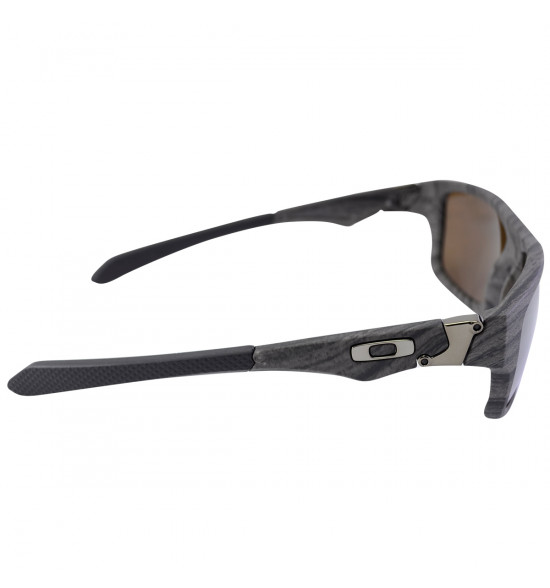 Óculos Oakley Jupiter Squared Woodgrain/Lente Tungsten Iridium Polarizado - 4