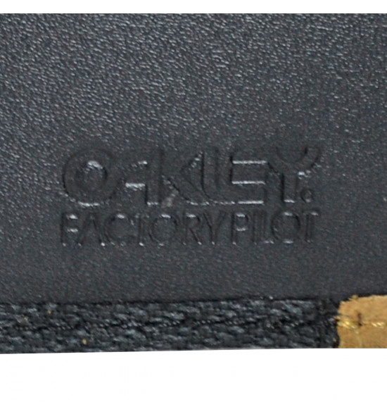 Carteira Oakley de Couro Factory Pilot Preto - 3