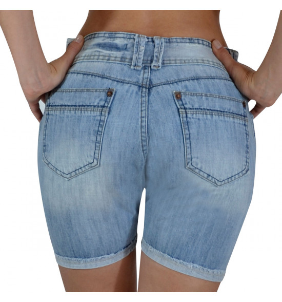 Bermuda Jeans Alma de Praia Saruel - 3