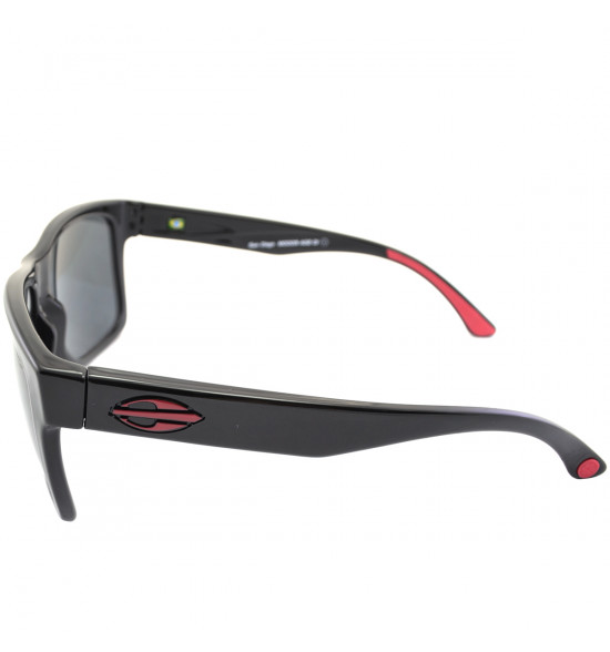 Óculos Mormaii San Diego Preto Brilho/ Lente Cinza - 3