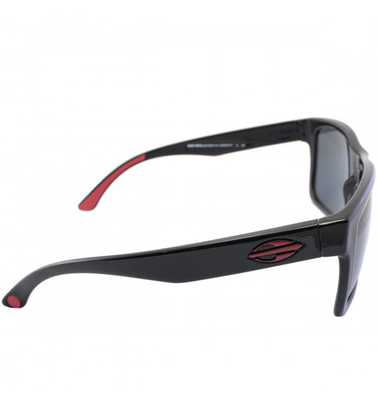 Óculos Mormaii San Diego Preto Brilho/ Lente Cinza - 4