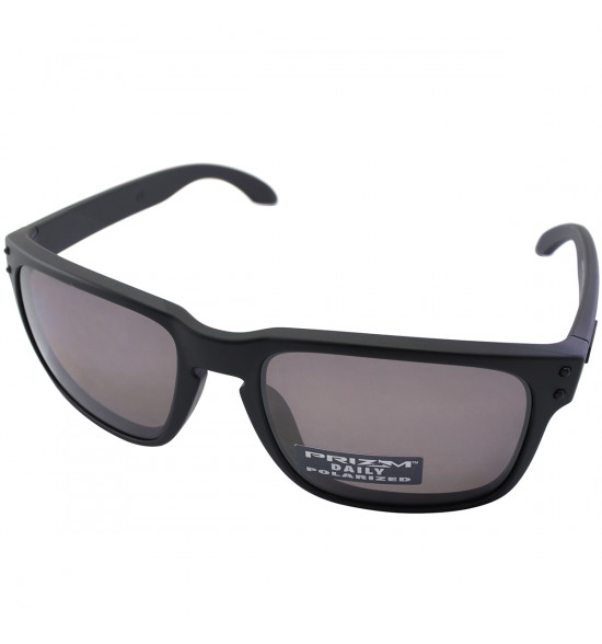 Óculos Oakley Holbrook Matte Black/Lente Prizm Daily Polarizado