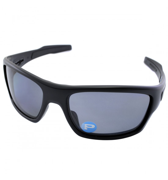 Óculos Oakley Turbine Matte Black/Lente Grey Polarizada