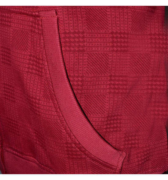 Rx Moletom Alma de Praia Storm com Capuz e Forro em Lã Vermelho PROMOÇAO - 3