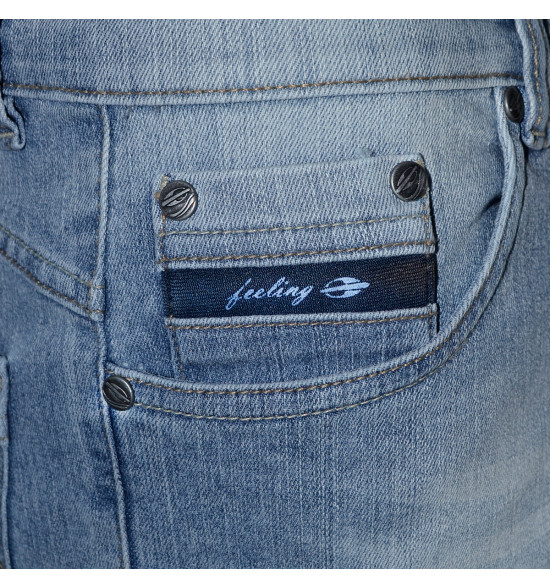 Calça Jeans Mormaii Light Blue Boot Cut - 4