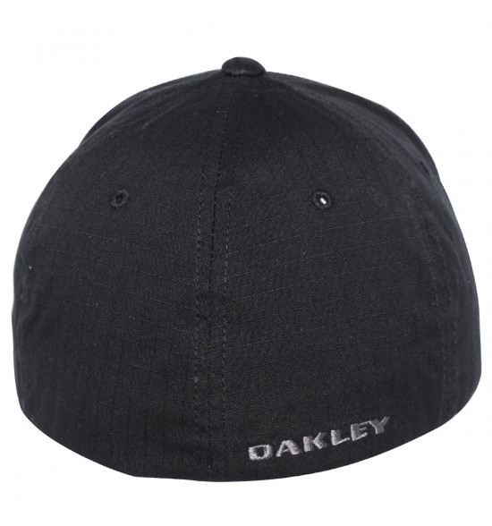 Boné Oakley Ellipse Cap Preto FlexFit LANÇAMENTO EM PROMOÇÃO - 3