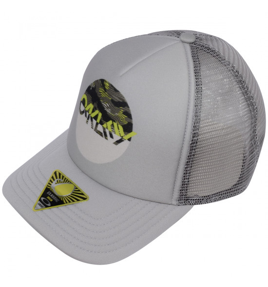 Boné Oakley Graphic Trucker Cinza LANÇAMENTO EM PROMOÇAO