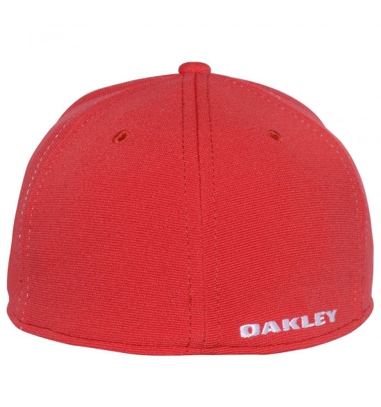 Boné Oakley Metal Gascan 2.0 Branco com Vermelho LANÇAMENTO - 3