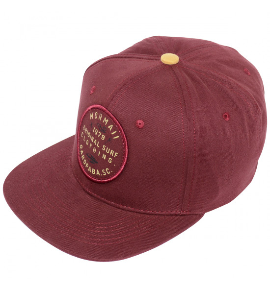 Boné Mormaii Snapback Bordô LANÇAMENTO