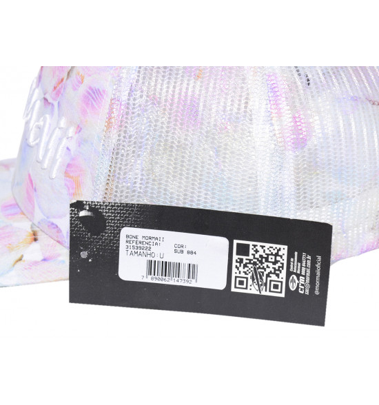 Boné Mormaii Trucker Estampa Floral Branco LANÇAMENTO - 4