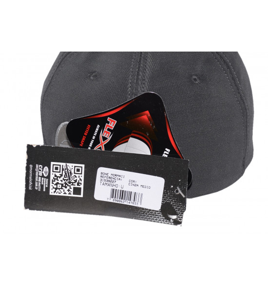 Boné Mormaii Flex Cap Square Cinza LANÇAMENTO - 4