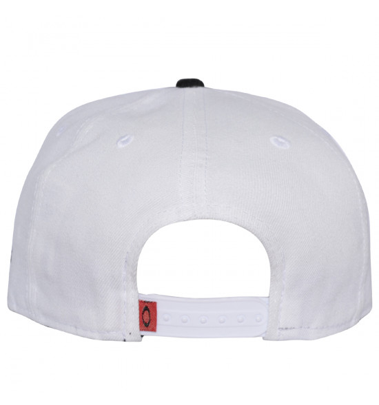 Boné Oakley 75 Snap-Back Branco com Preto LANÇAMENTO - 3