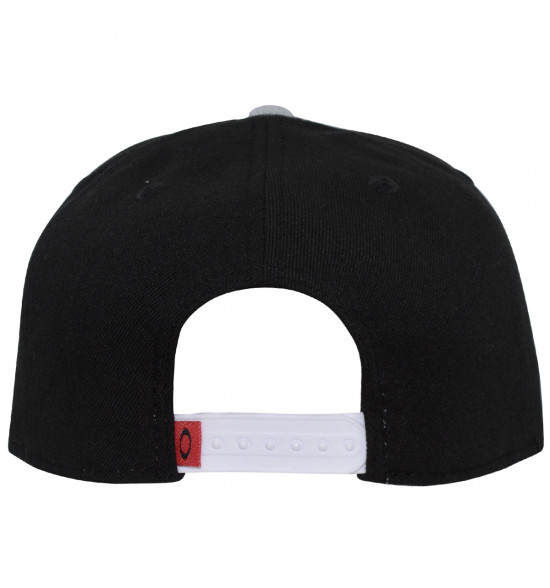 Boné Oakley 75 Snap-Back Preto com CInza LANÇAMENTO - 3