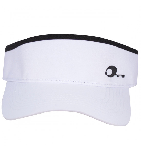 Viseira Mormaii Branco com Preto Microfibra - 2