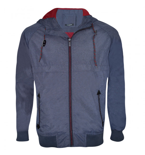 Rx Jaqueta Alma de Praia Windbreaker Azul LANÇAMENTO