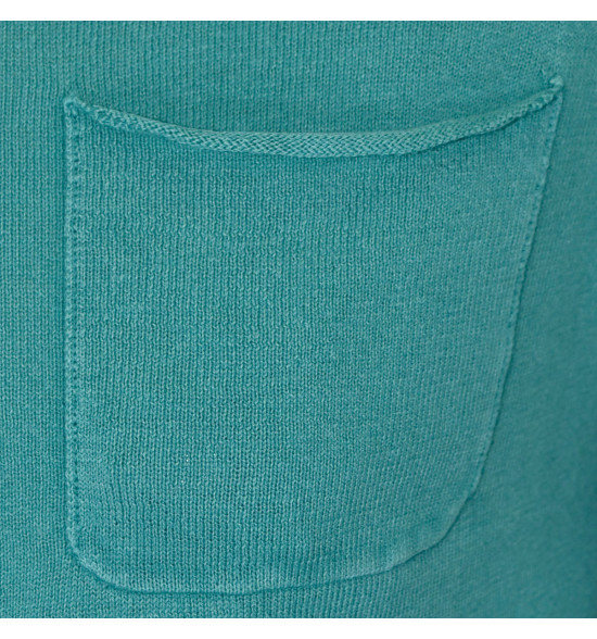 Suéter Alma De Praia Gola V Verde - 3