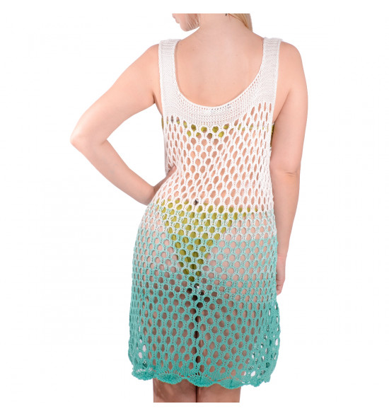 Saída Alma de Praia Tie Die Crochê - 3