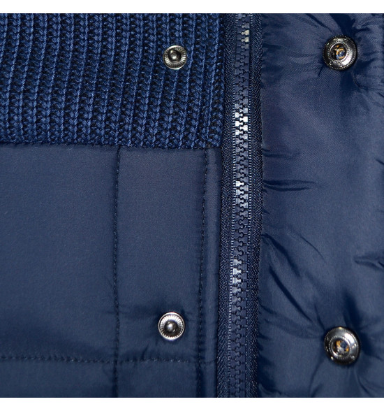 Rx Jaqueta Alma de Praia SuperSonic Azul com Tricô - 4