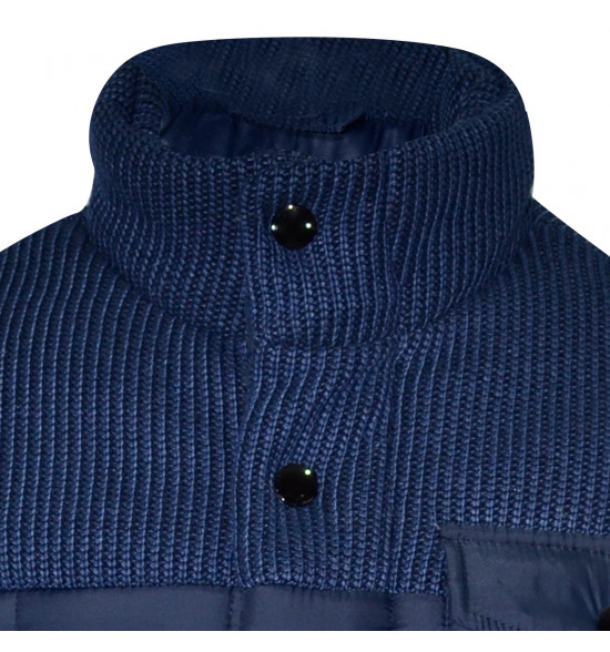 Rx Jaqueta Alma de Praia SuperSonic Azul com Tricô - 2