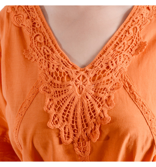 Saída Alma de Praia 3/4 Barra Com Pontos - 2