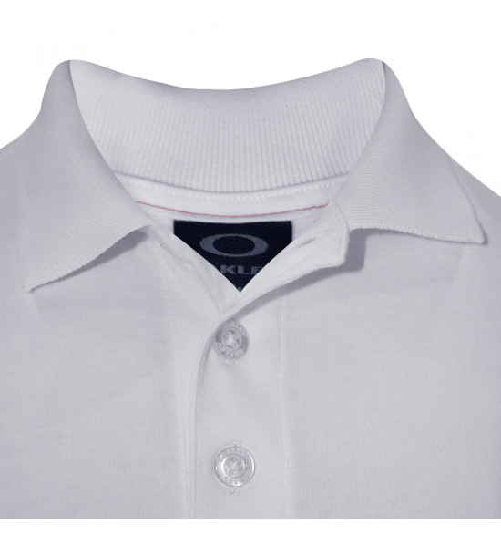 Camisa Polo Oakley Recent Square O Branca LIQUIDAÇÃO - 2