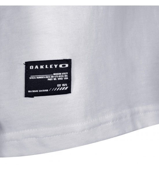 Camisa Polo Oakley Recent Square O Branca LIQUIDAÇÃO - 4