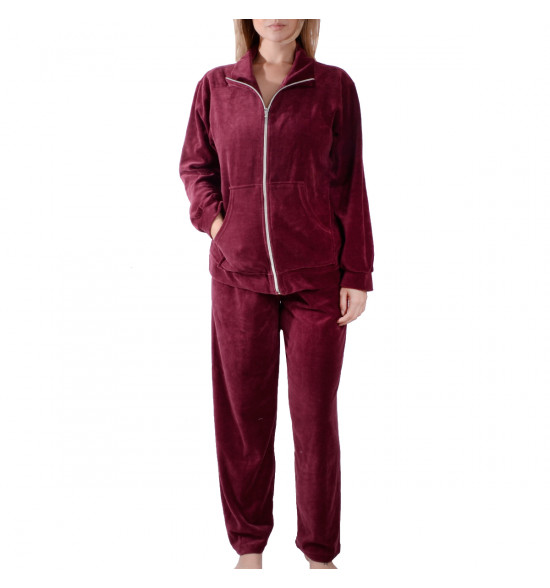 Sx Calça Alma De Praia Plush Bordô - 3