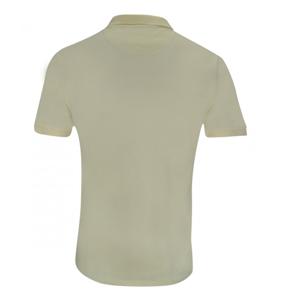 Camisa Polo Alma de Praia Collors Elastano Amarela - 4