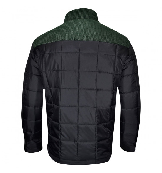 Rx Jaqueta Alma de Praia SuperSonic Preta com Tricô Verde LIQUIDAÇÃO - 9