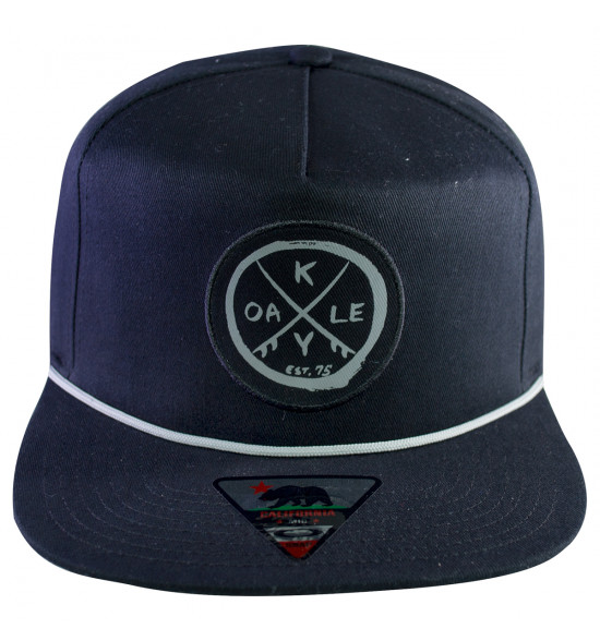 Boné Oakley Snap Back Patch O-Justable Preto Flex Fit - 2