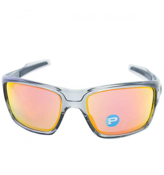 Óculos Oakley Turbine Grey Ink w/Ruby Iridium Polarizado - 3