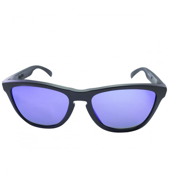Óculos Oakley Frogskins Matte Black/Lente Violet Iridium - 4