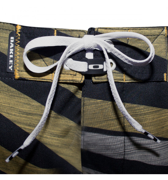 Bermuda Água Oakley Blocked Stripe Boardshort Dourada LIQUIDAÇAO - 2
